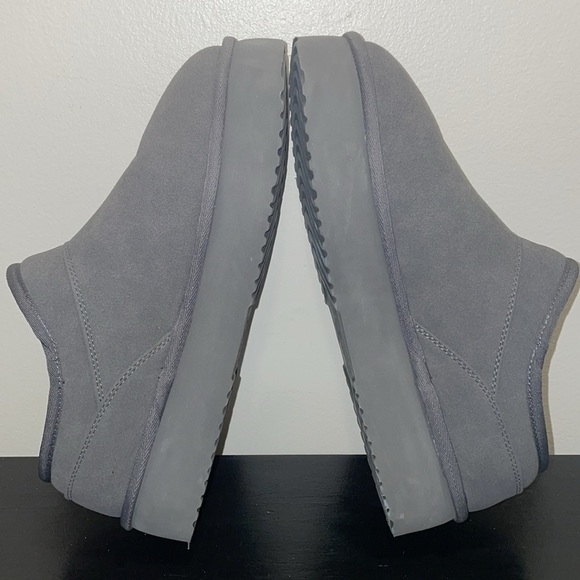 NWOT AE Tan/Brown Slip-On Platform “The Hangout” Bootie Slippers.  Size 9. - Picture 12 of 13